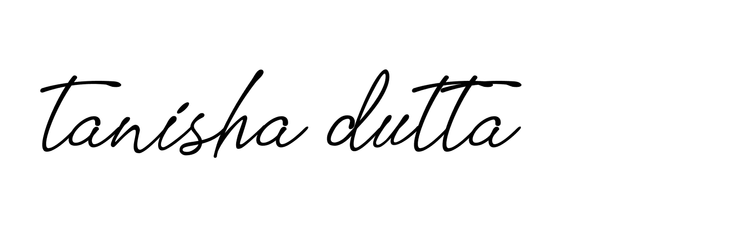 Signature of tanisha-dutta