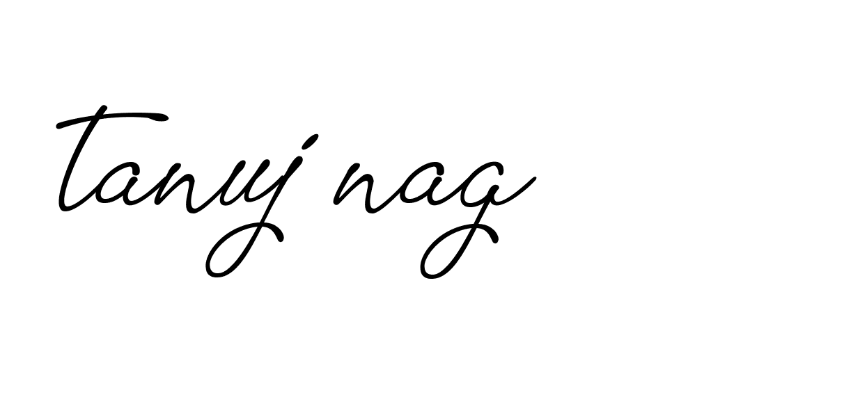 Signature of tanuj-nag