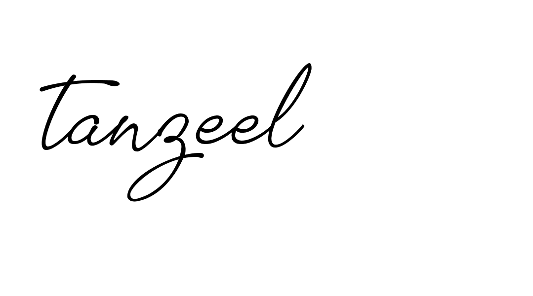 Signature of tanzeel