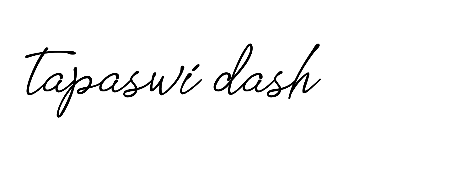 Signature of tapaswi-dash