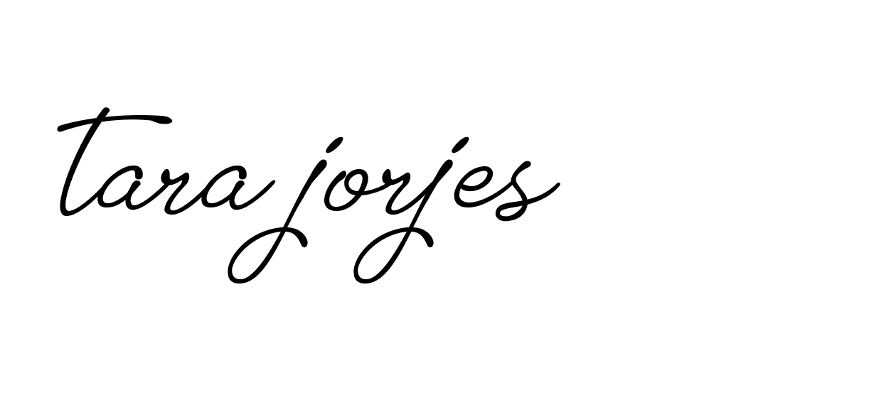 Signature of tara-jorjes