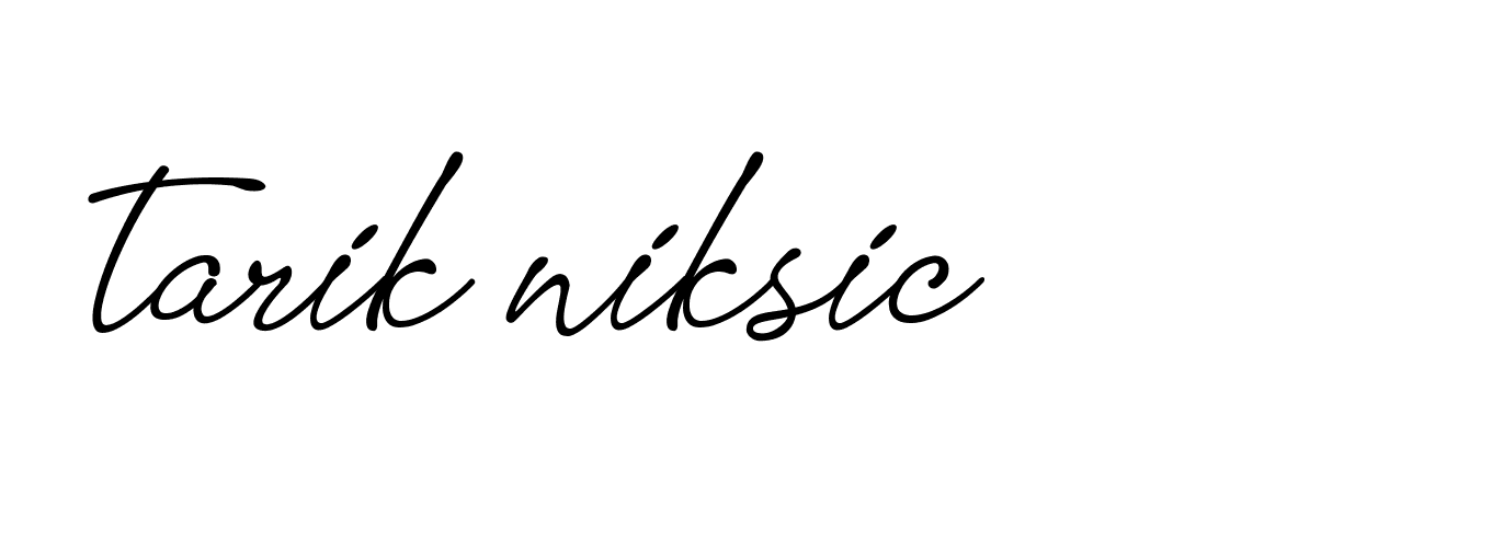 Signature of tarik-niksic