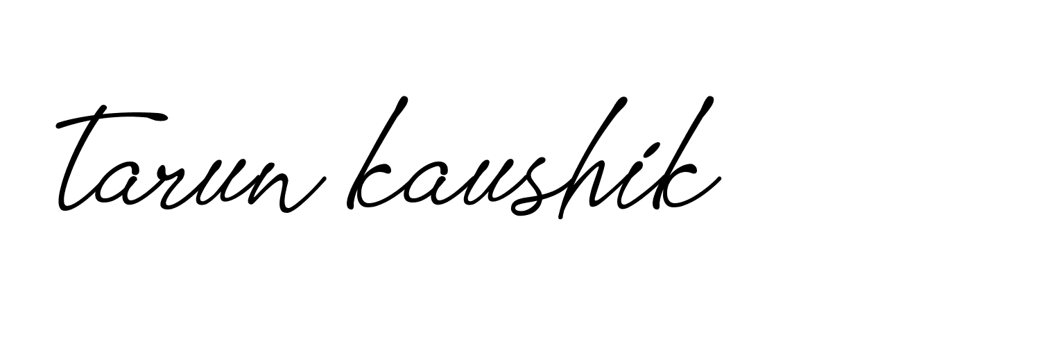 Signature of tarun-kaushik