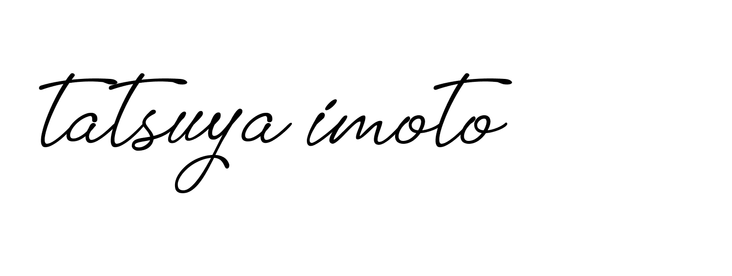 Signature of tatsuya-imoto