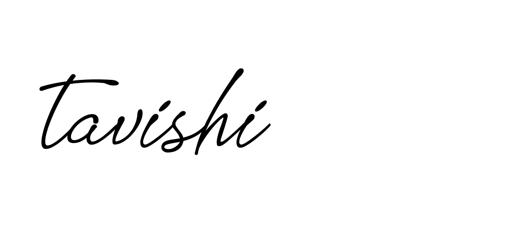 Signature of tavishi-