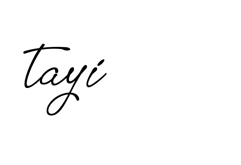 Signature of tayi