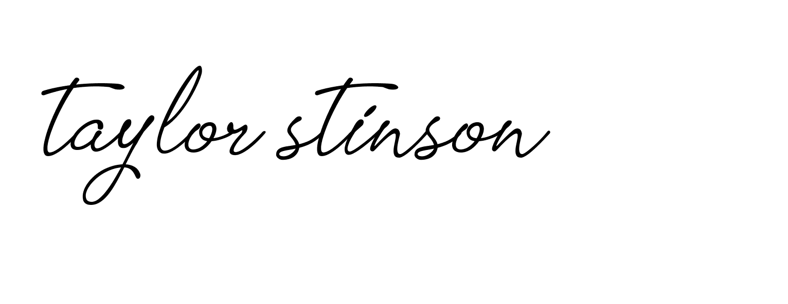 Signature of taylor-stinson