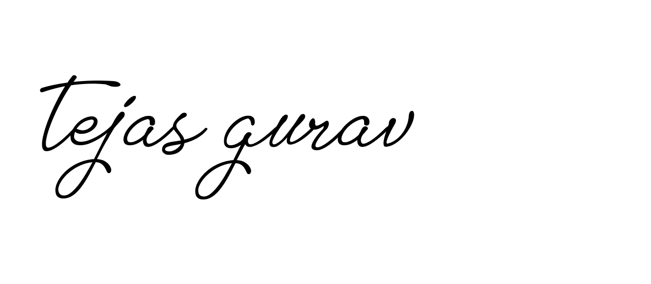 Signature of tejas-gurav