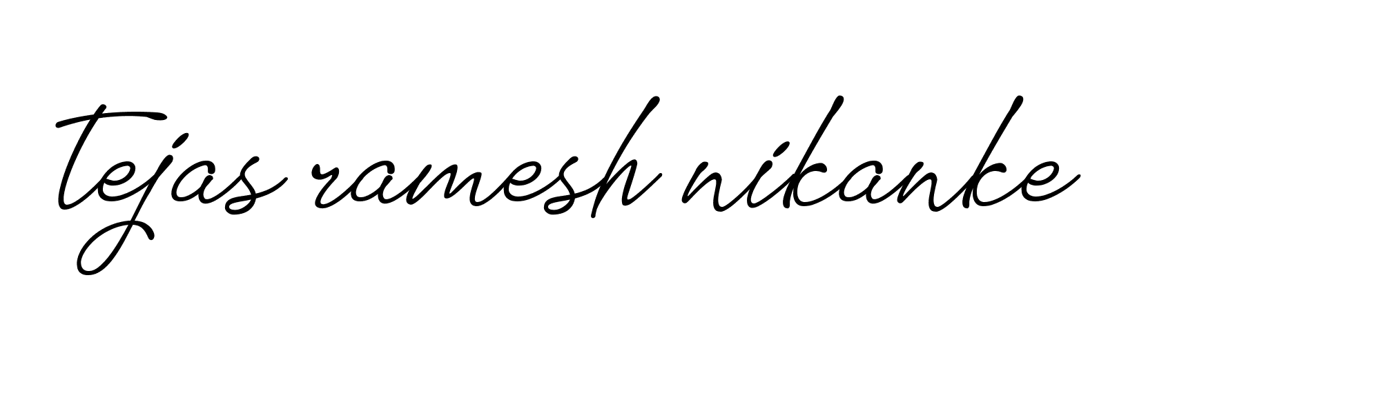 Signature of tejas-ramesh-nikanke