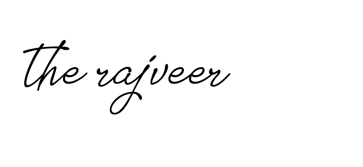 Signature of the-rajveer