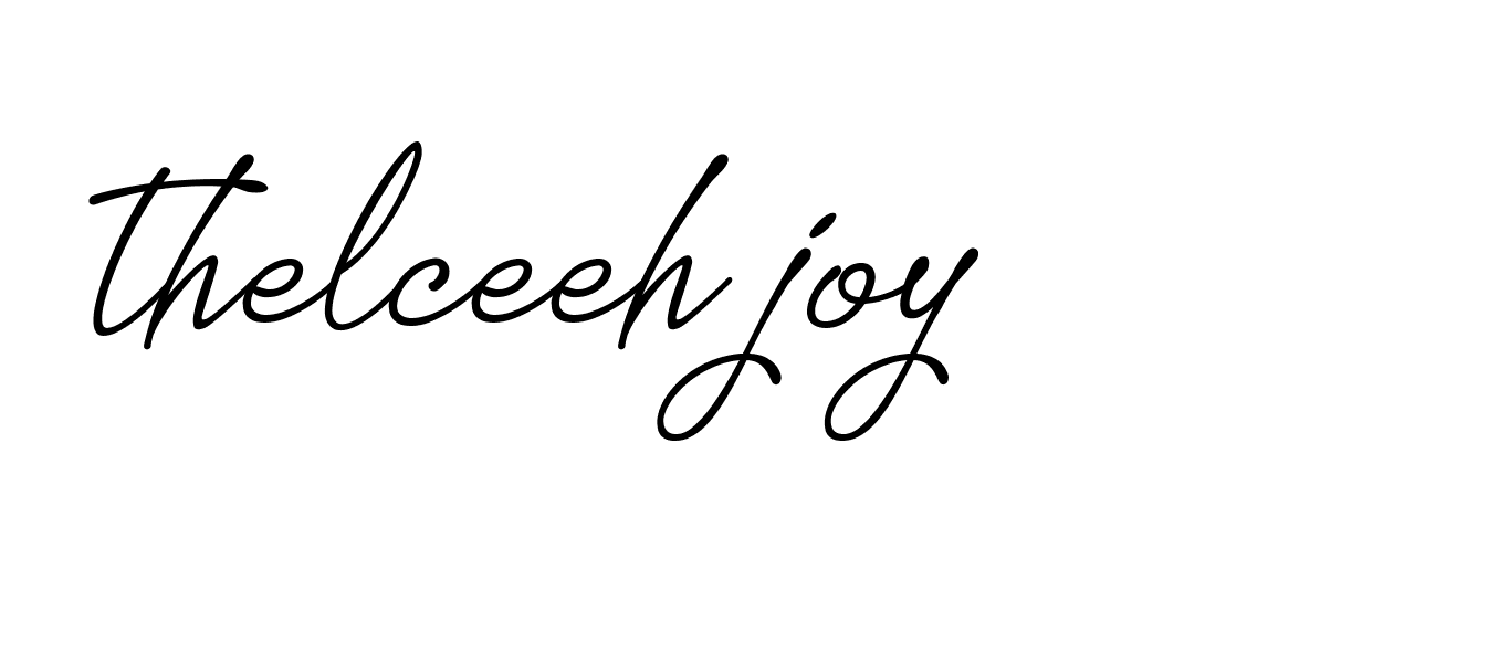 Signature of thelceeh-joy