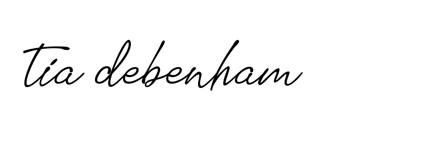 Signature of tia-debenham