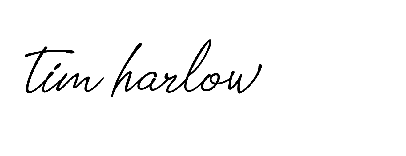 Signature of tim-harlow