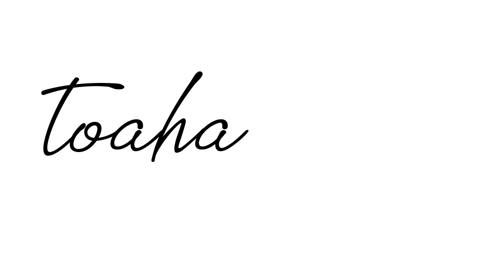 Signature of toaha