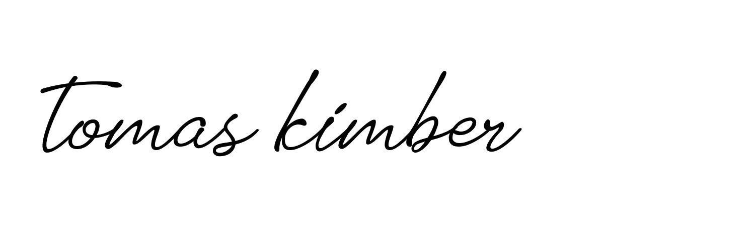 Signature of tomas-kimber