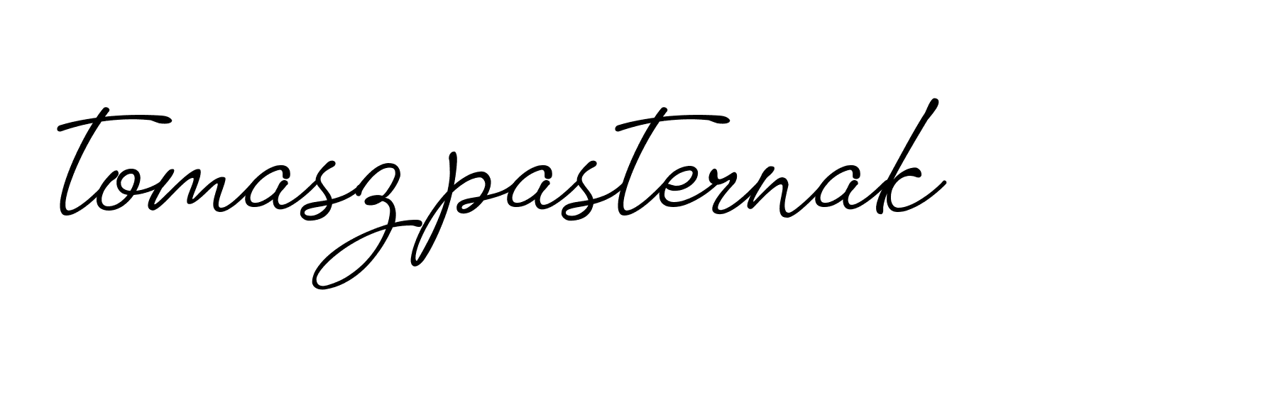 Signature of tomasz-pasternak