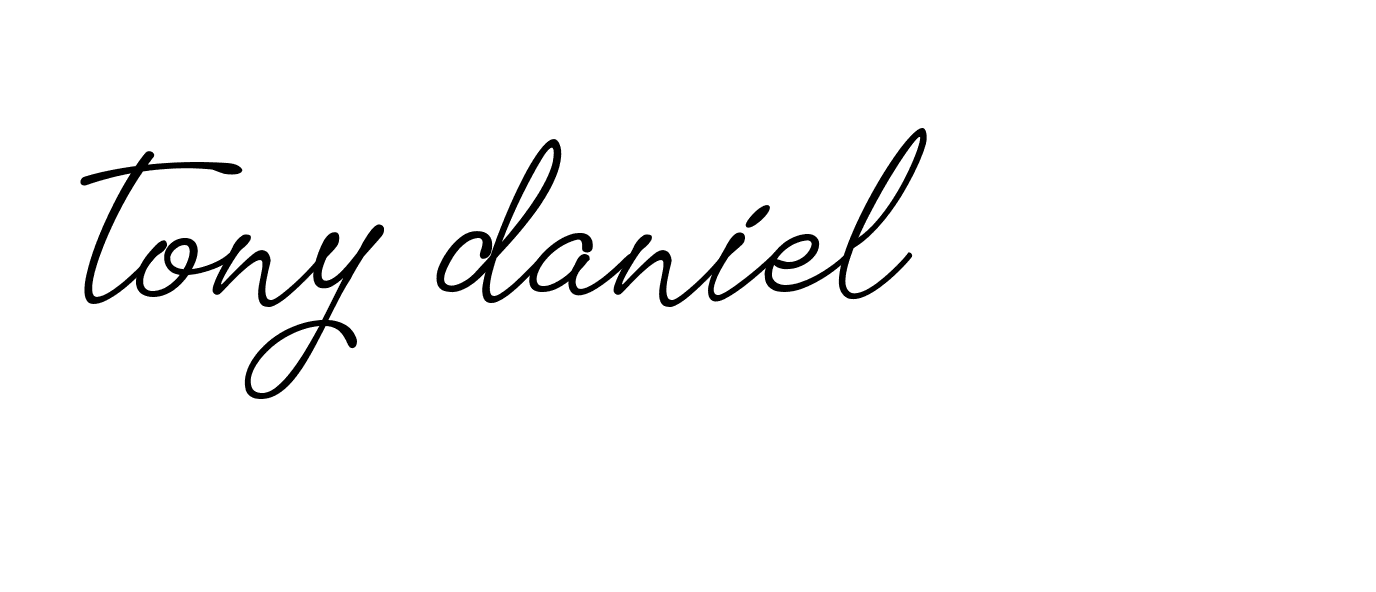 Signature of tony-daniel