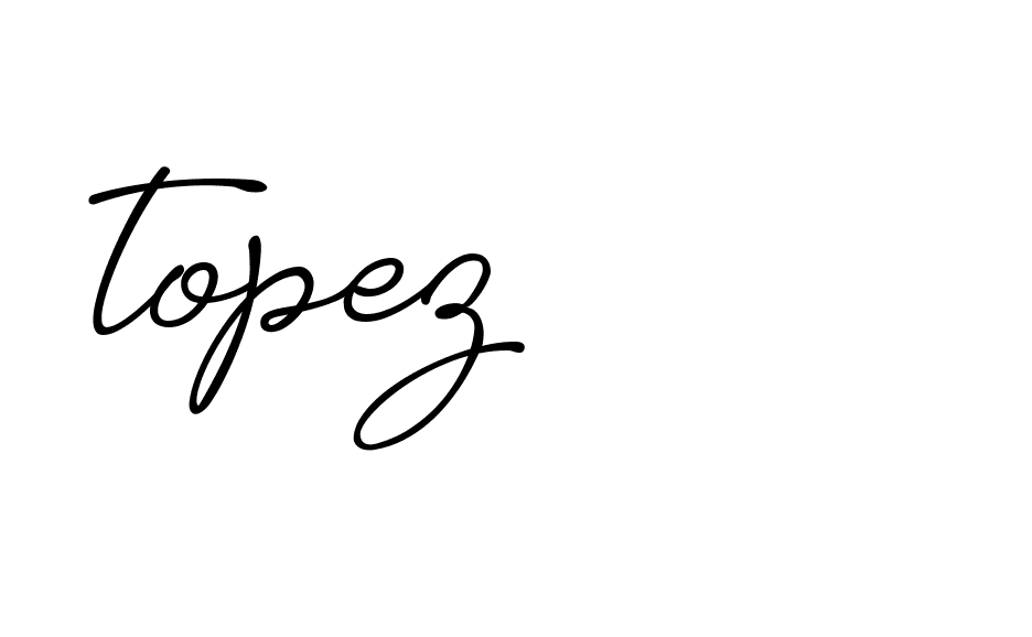 Signature of topez