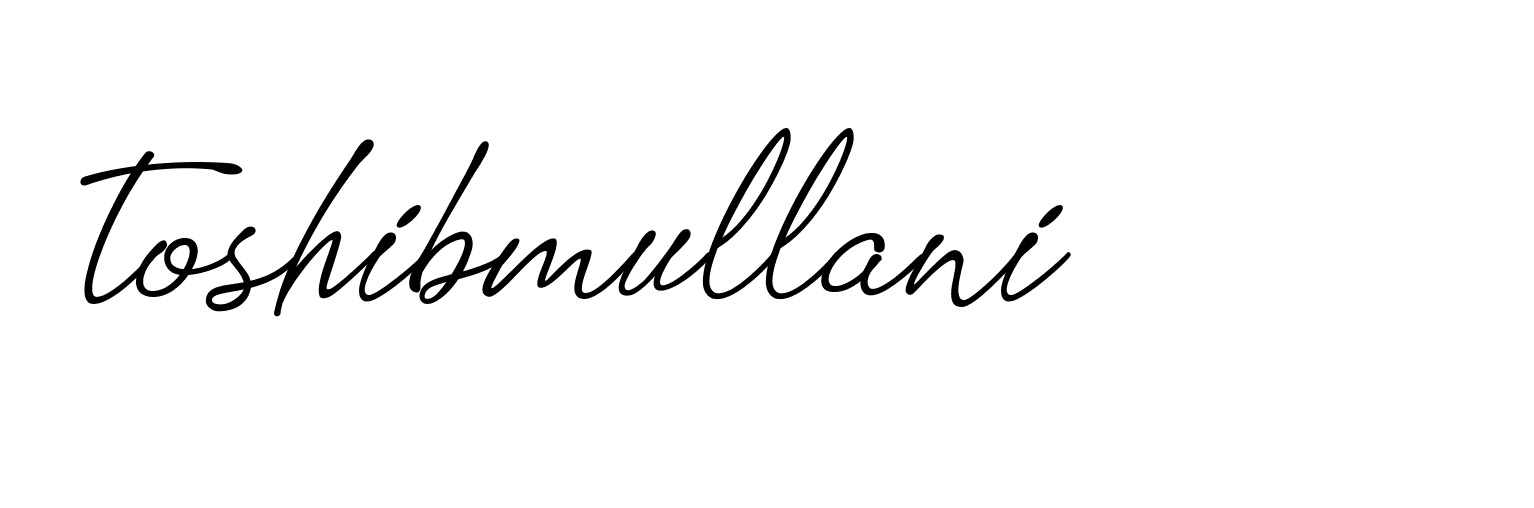 Signature of toshibmullani