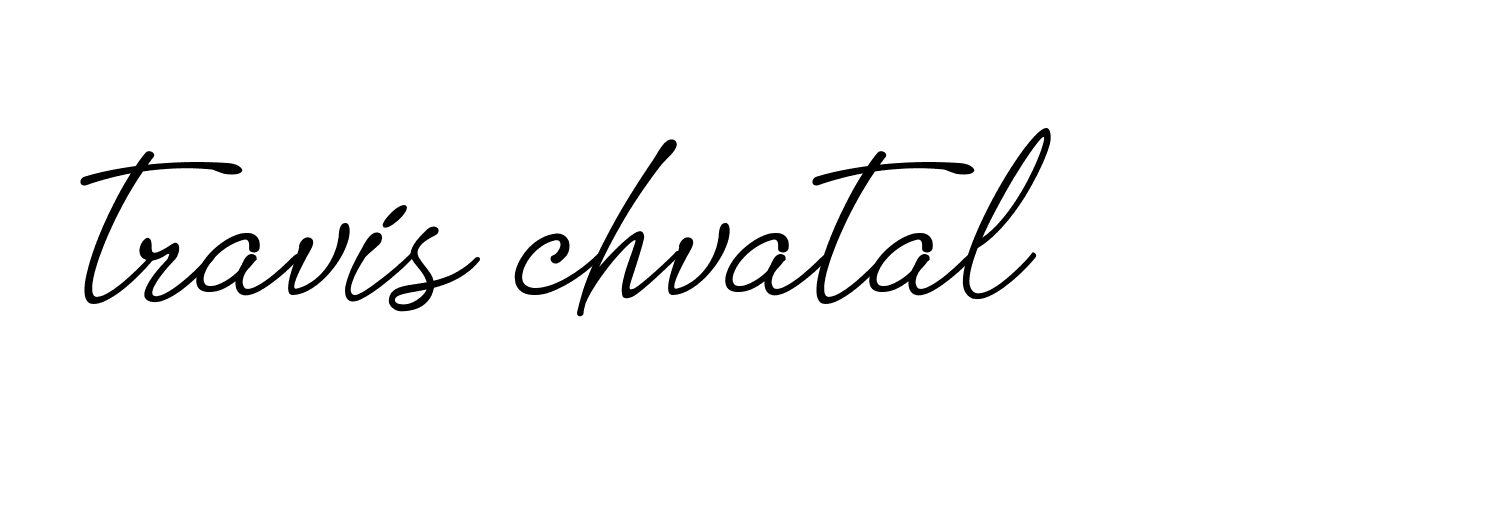 Signature of travis-chvatal