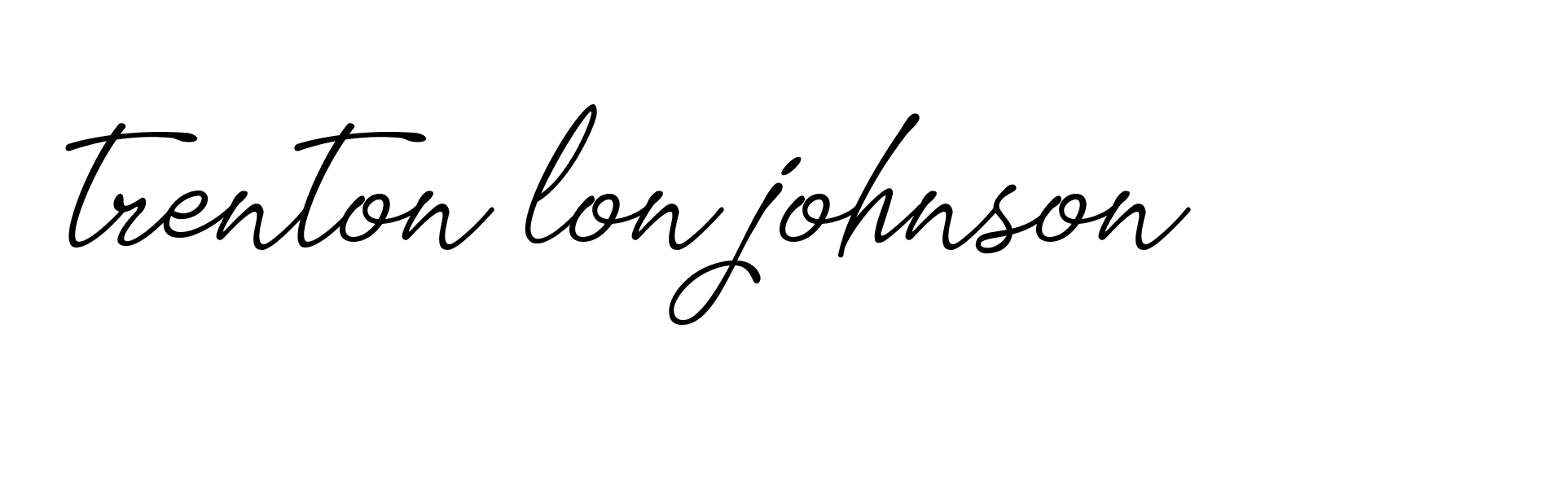 Signature of trenton-lon-johnson