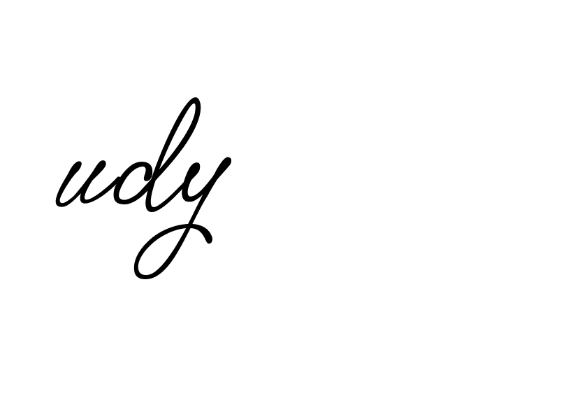 Signature of udy