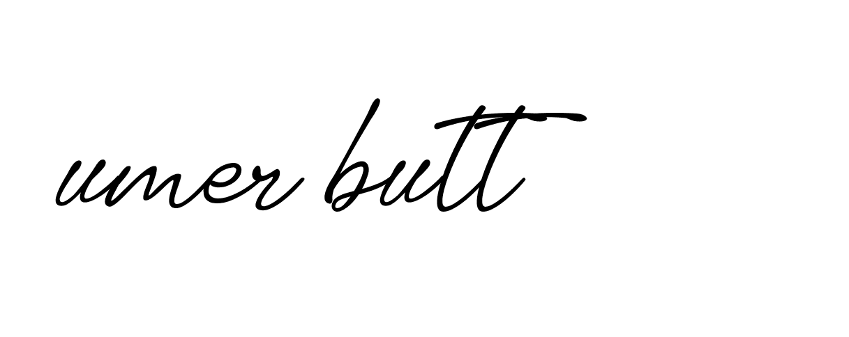 Signature of umer-butt