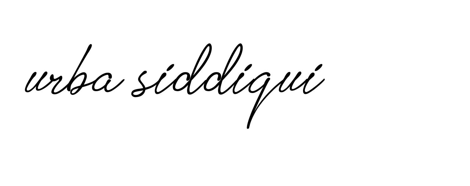 Signature of urba-siddiqui