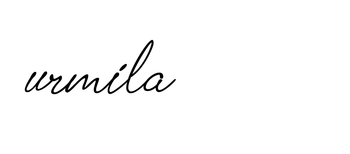 Signature of urmila--