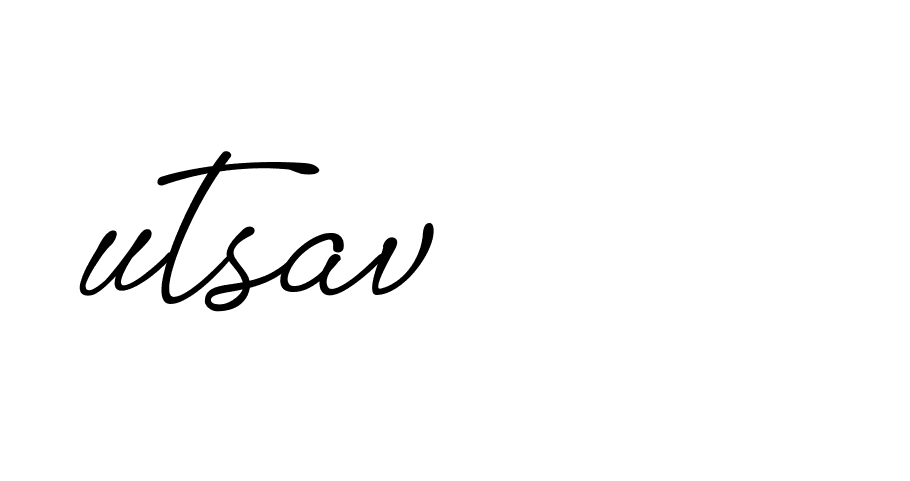 Signature of utsav