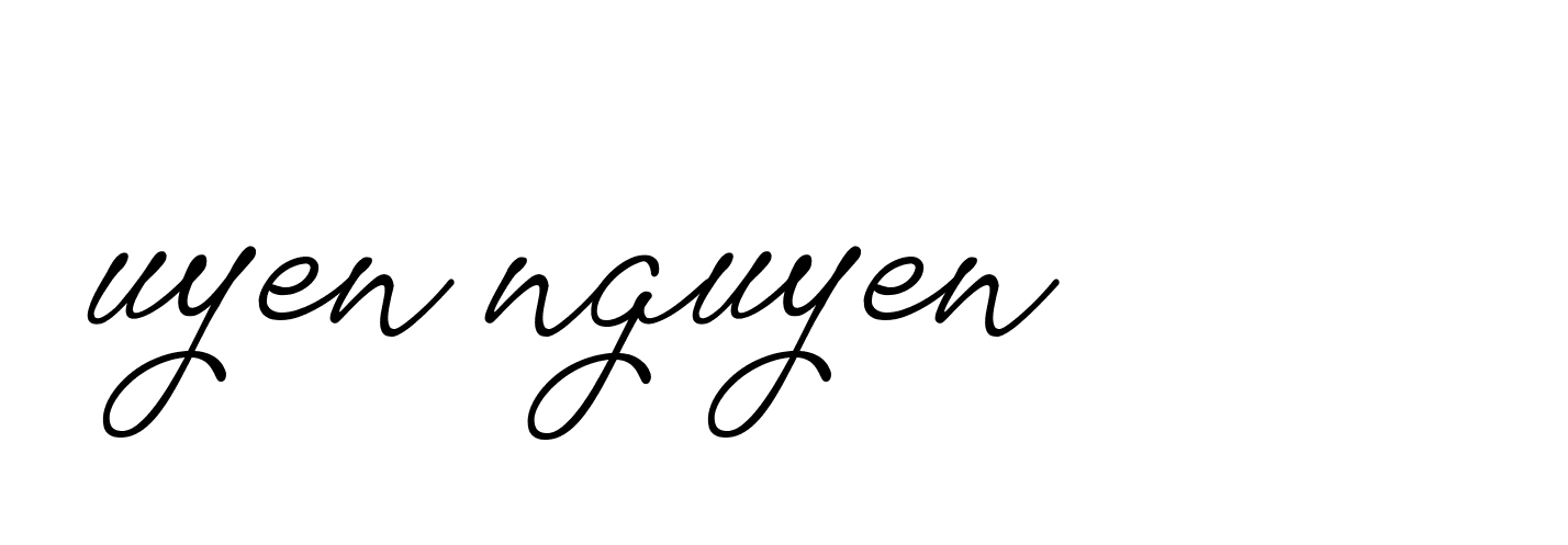 Signature of uyen-nguyen