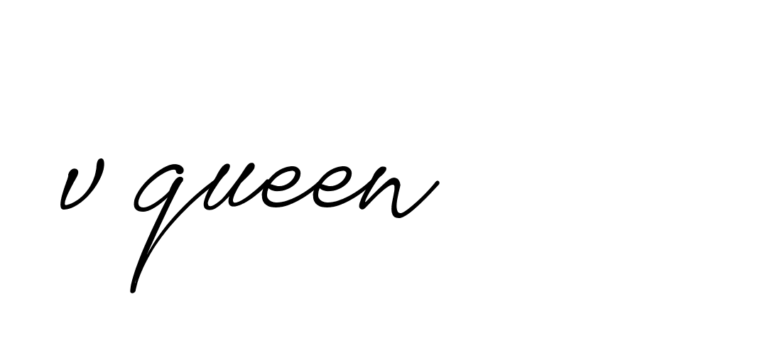 Signature of v-queen