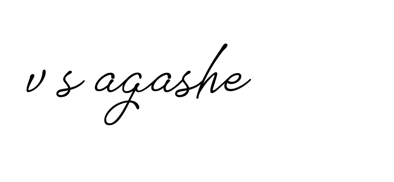 Signature of v-s-agashe