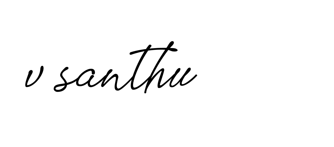 Signature of v-santhu