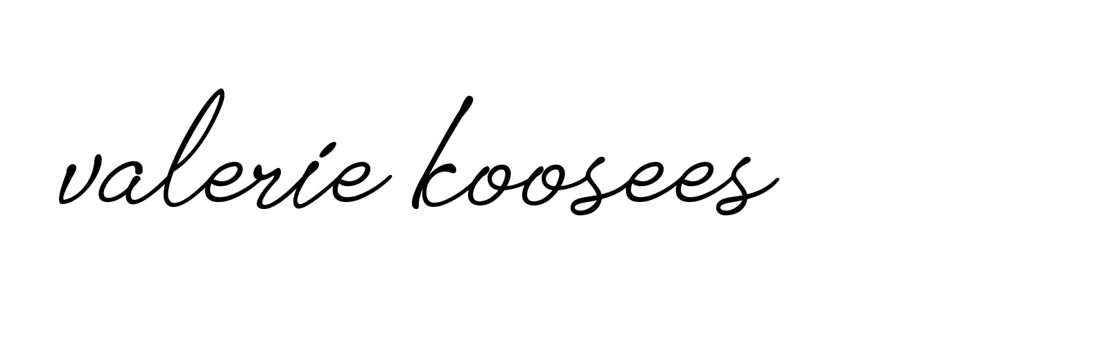 Signature of valerie-koosees