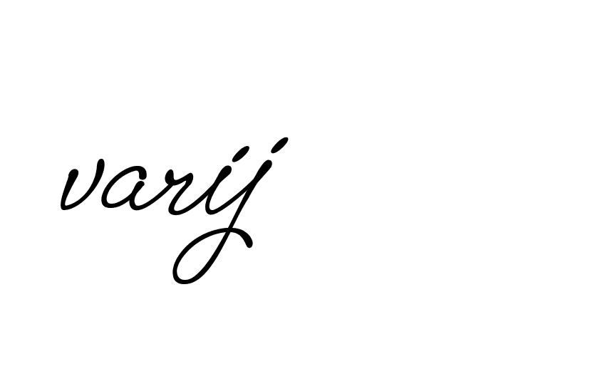 Signature of varij