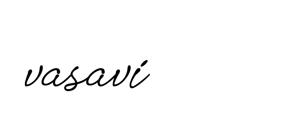 Signature of vasavi