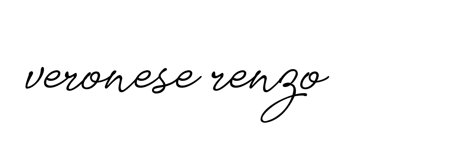 Signature of veronese-renzo