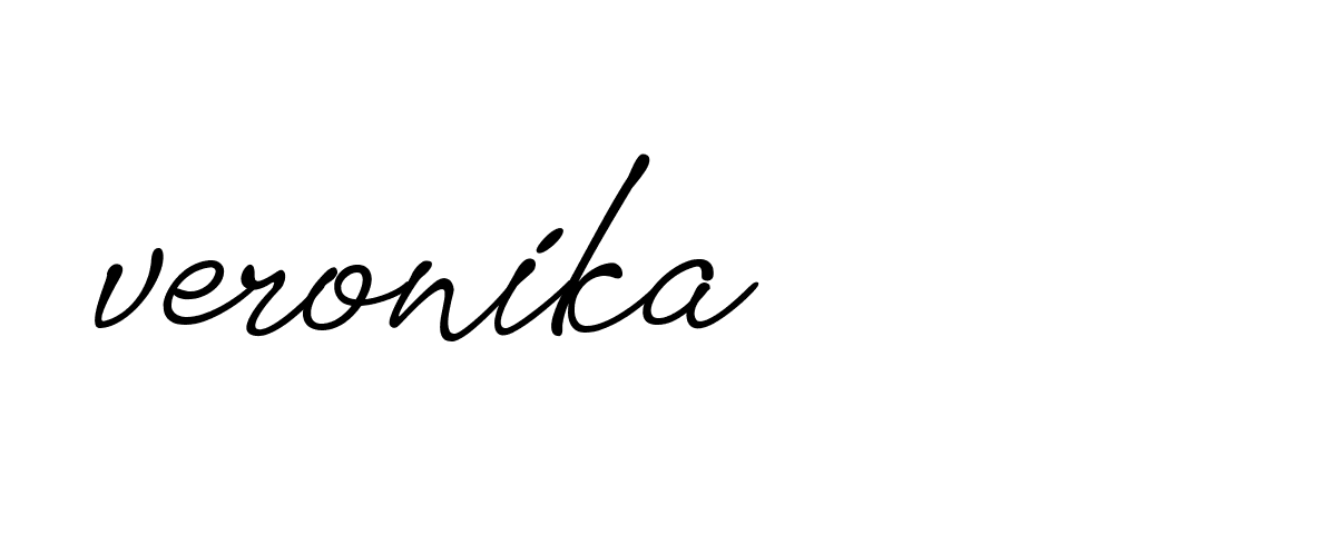 Signature of veronika-