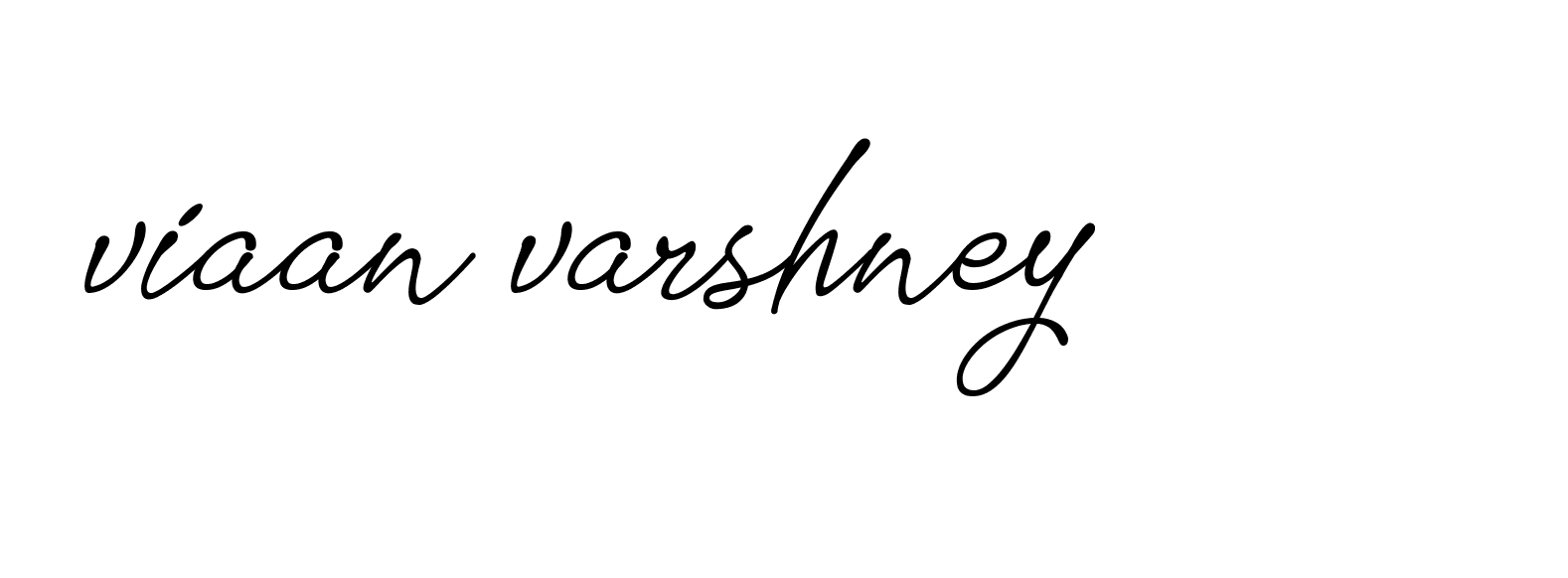 Signature of viaan-varshney