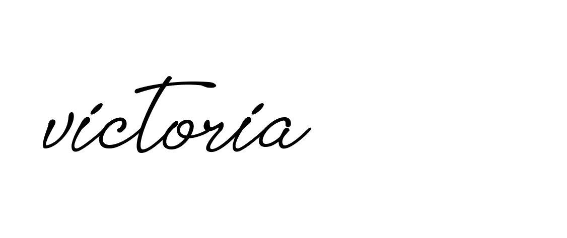 Signature of victoria-