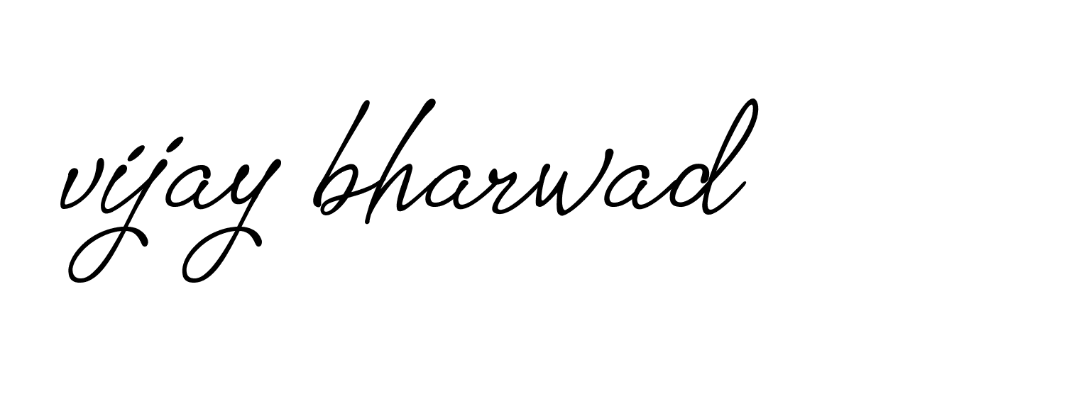 Signature of vijay-bharwad