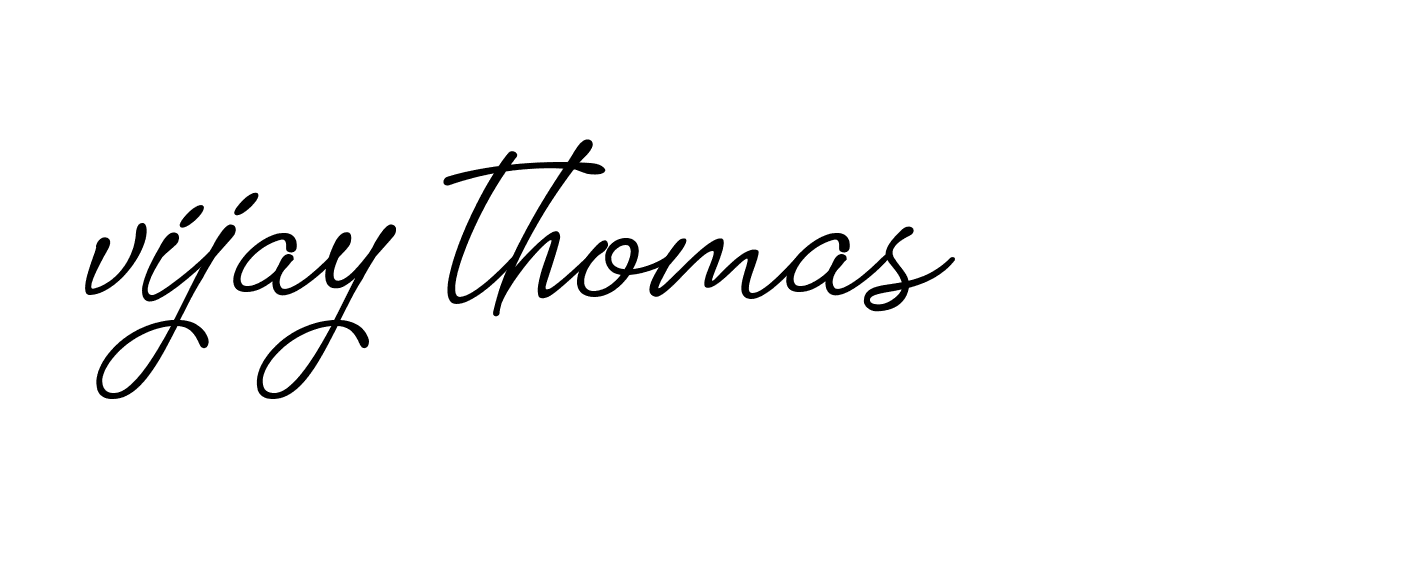 Signature of vijay-thomas