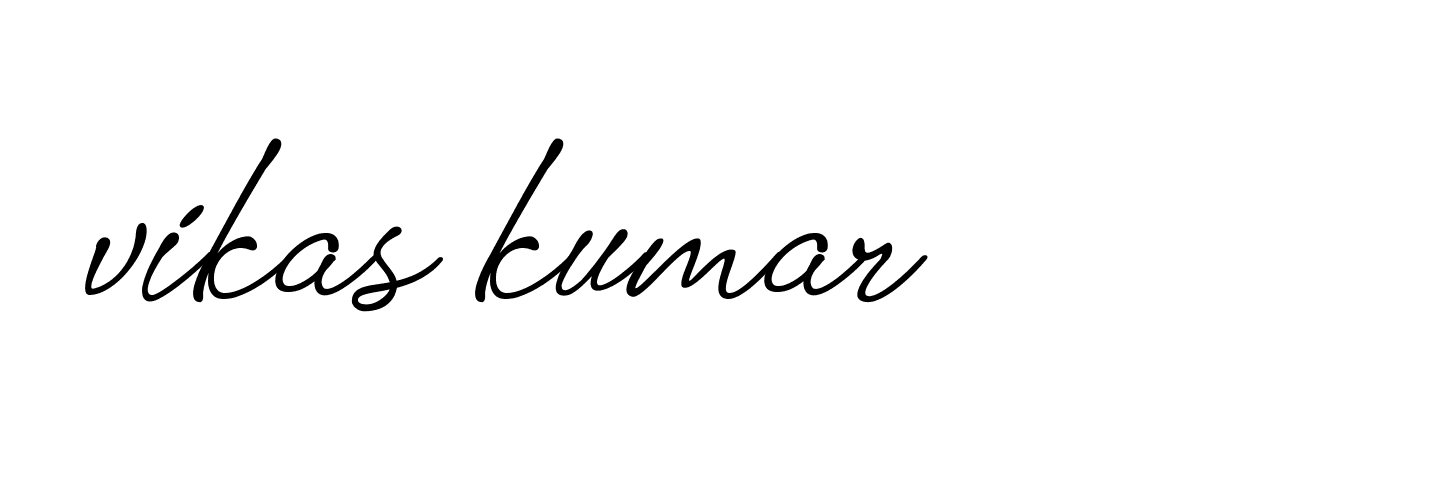 Signature of vikas-kumar-