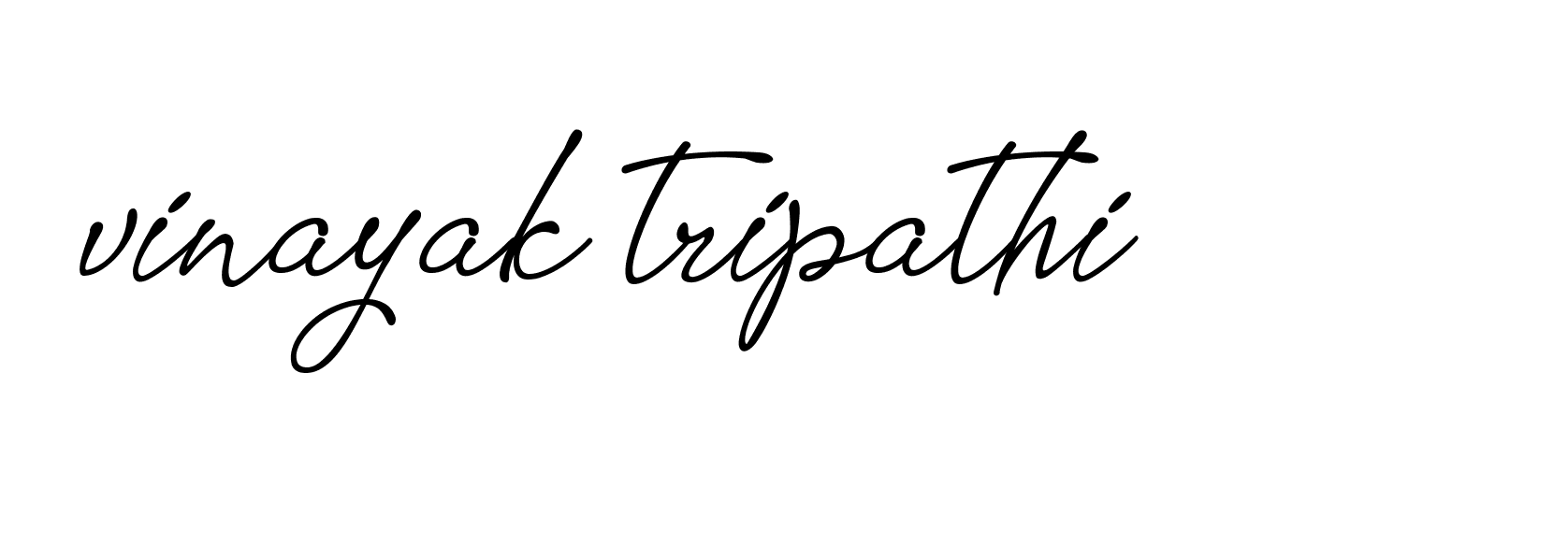 Signature of vinayak-tripathi