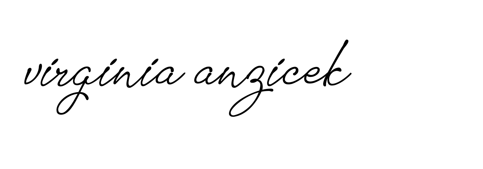 Signature of virginia-anzicek