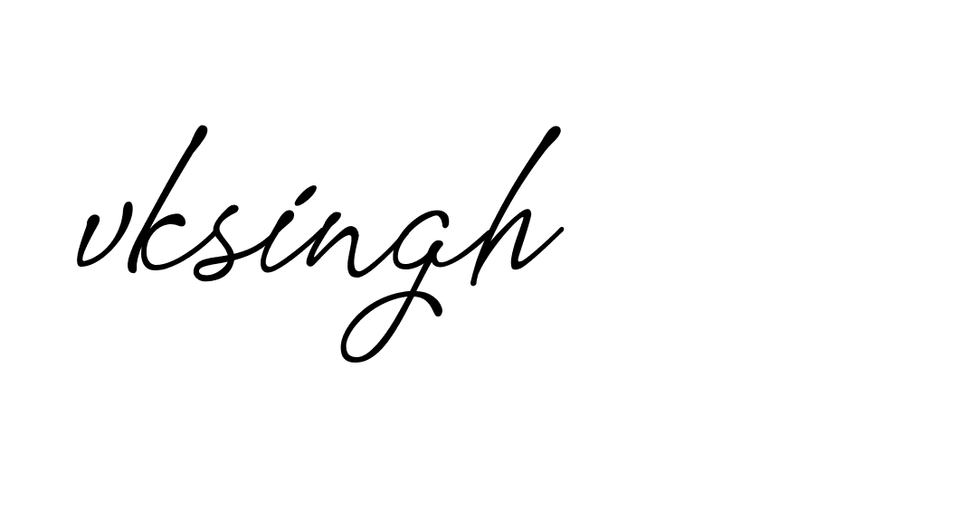 Signature of vksingh