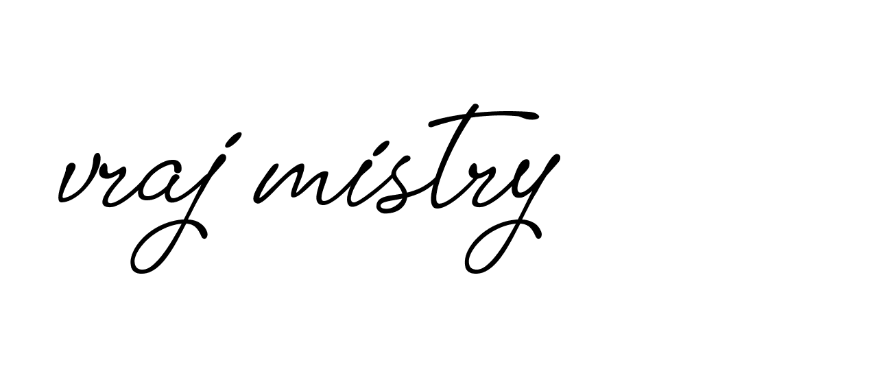 Signature of vraj-mistry