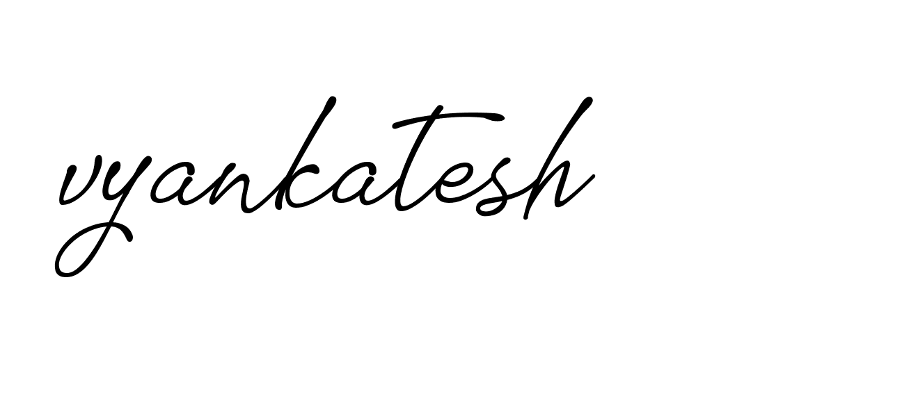 Signature of vyankatesh