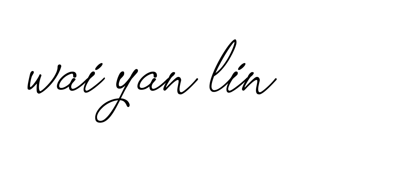 Signature of wai-yan-lin